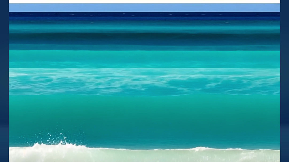Waves of turquoise NFT